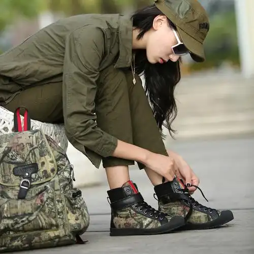 军靴女冬季加绒