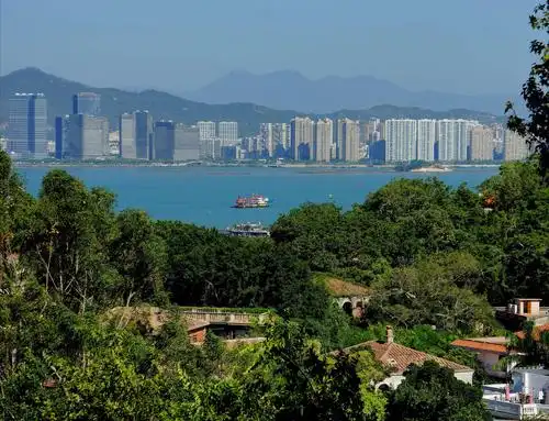 鸟瞰鼓浪屿全景 - 美篇