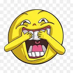 做鬼脸的笑脸表情