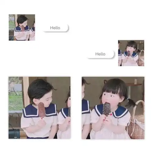 萌娃情头 | 丸子妹q宝头像拿走不谢