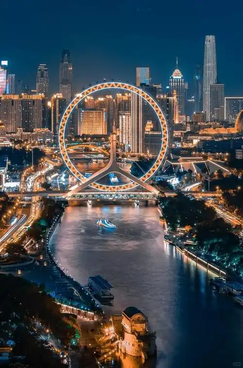 天津晚上去哪玩比较好天津之眼俯瞰星河天津夜游必去景点清单