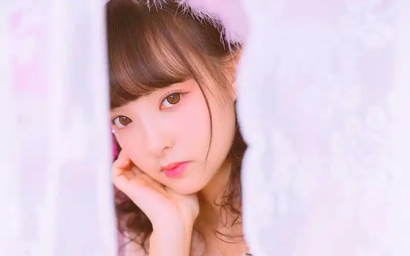 可爱萝莉粉色公主裙甜美高清写真图片壁纸