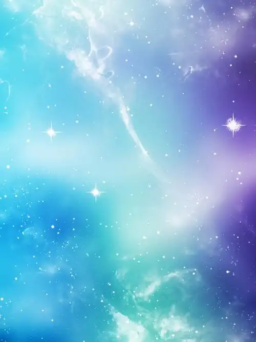 渐变背景 星空背景 星辰背景 紫色渐变, 渐变背景, 原创唯美渐变星空