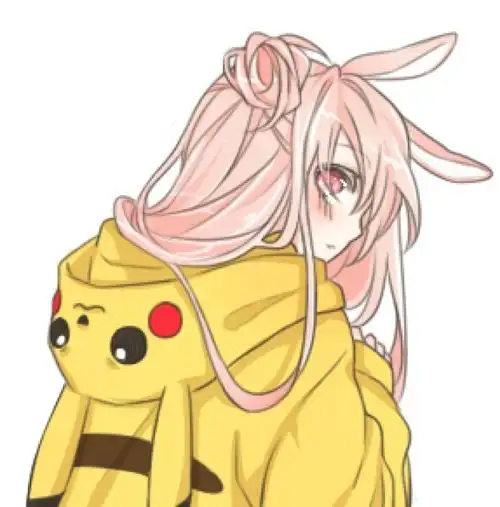 女生漫头 皮卡丘 可爱 萌 堆糖id:温良儿