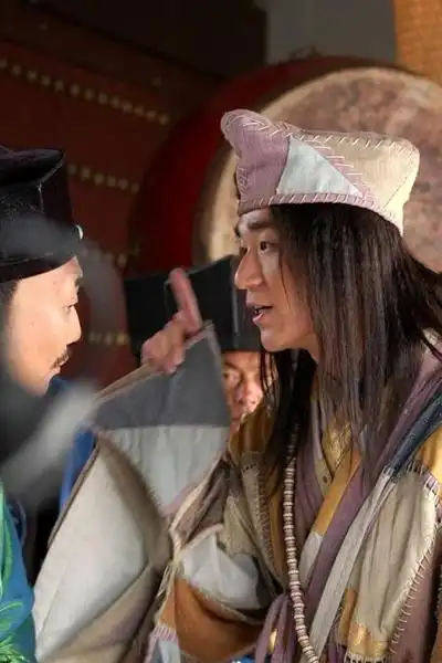 张默济公新传拍摄的花絮照