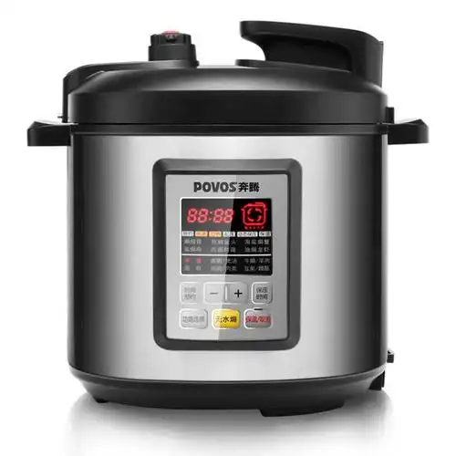povos奔腾 ln506 5l 动态数码微电脑无水焗预约电压力锅