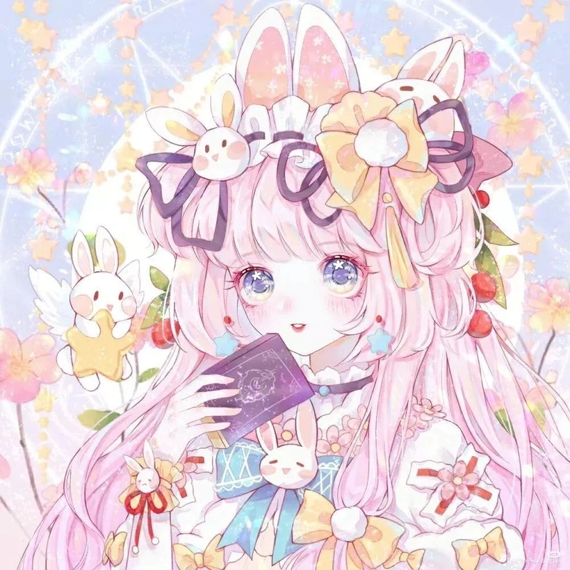 二次元唯美动漫女生头像|似朝朝,亦暮暮