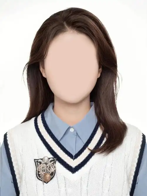 韩系学院风证件照模板分享滴滴帮修啦