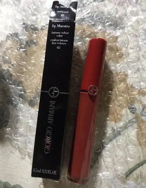 闲置阿玛尼415番茄色口红