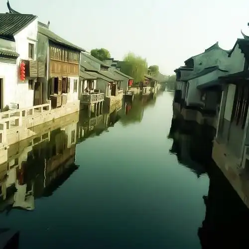 标题:江南水乡
