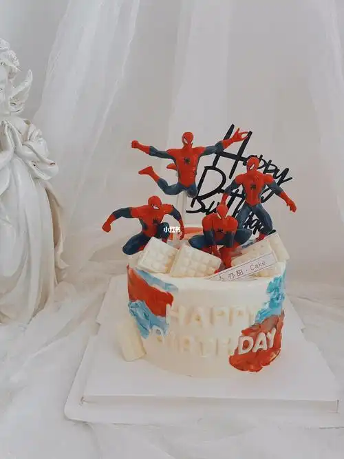 蜘蛛侠蛋糕男孩蛋糕