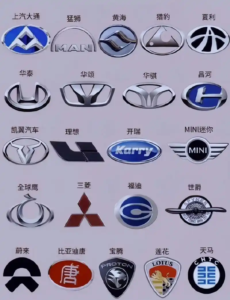 车标图集一览 有没有你认识的车标呢?[你懂的]