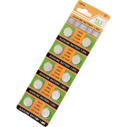 纽扣电池lr1130ag10星星小夜灯电子手表专用lr54纽扣电池