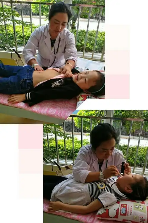 蒙自市机关幼儿园开展幼儿健康体检活动