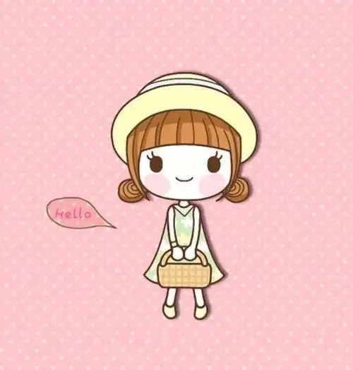 手绘头像女可爱闺蜜-手绘头像-爱聚微信qq空间大杂烩