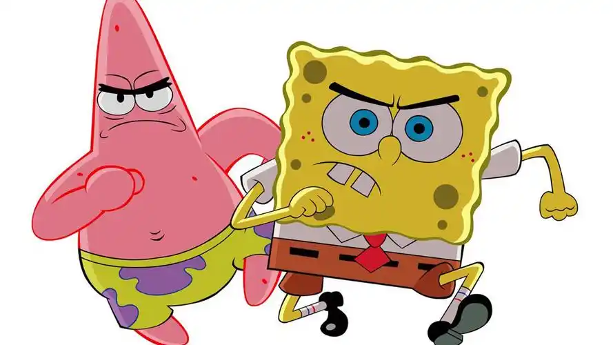 海绵宝宝可爱卡通图片桌面壁纸