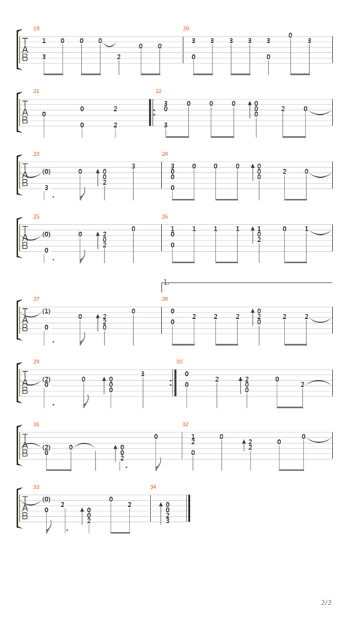 不浪漫罪名吉他谱
