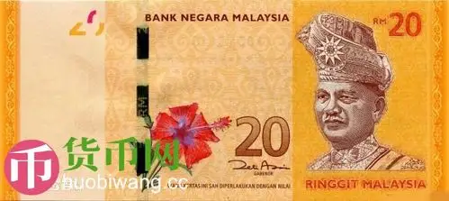 马来西亚20令吉纸币钞票_马来西亚20令吉正反面图片票样 - 货币网