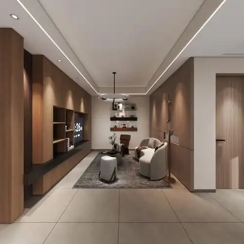 andreanb-90㎡2室一层客餐厅装修效果图第4张