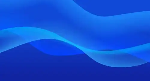 蓝色曲线商务科技感大数据矢量背景素材