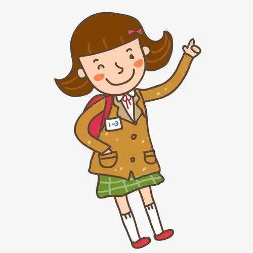 儿童简笔画女学生可爱的女生头像简笔画图片马尾女生侧面简笔画女学生