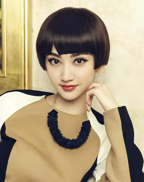 短发景甜,明星-回车图片