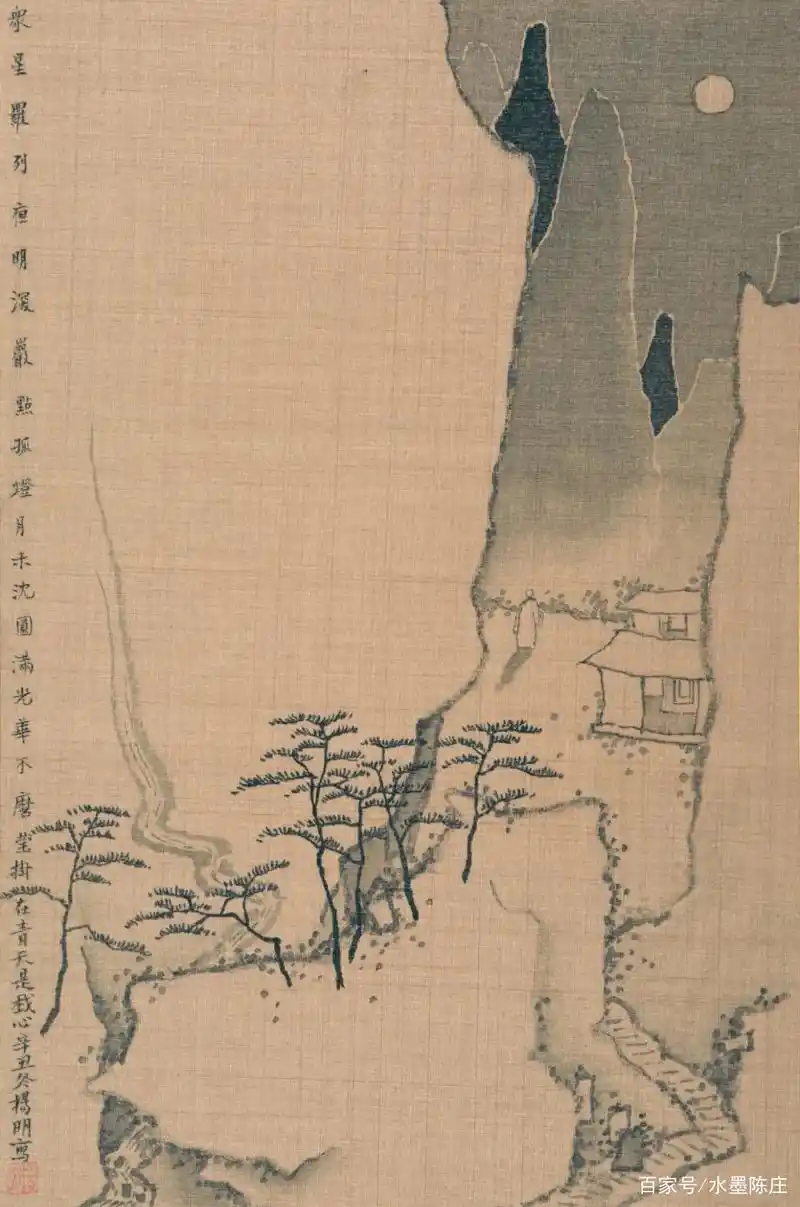 "工"得宋画的遗韵,"写"得元人的空蒙|张扬明山水画