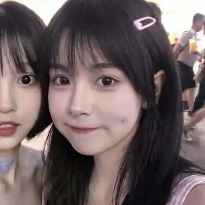 最火闺蜜头像可爱有趣吸引人 只想简单的和你在一起