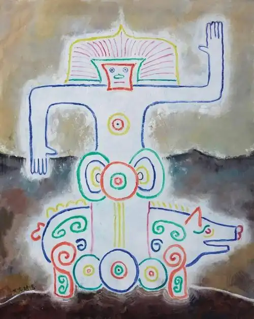 彩笔绘良渚 盛世颂华章——百名中外画家走进良渚古城油画作品欣赏