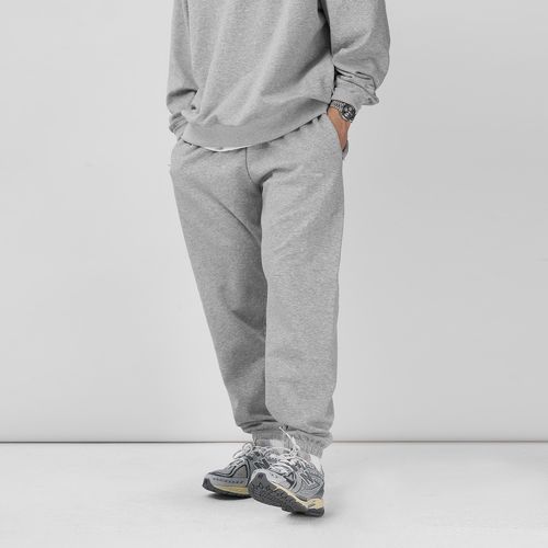 ttbro原创 膝盖不鼓包 灰色卫裤男宽松束脚裤子百搭休闲运动长裤