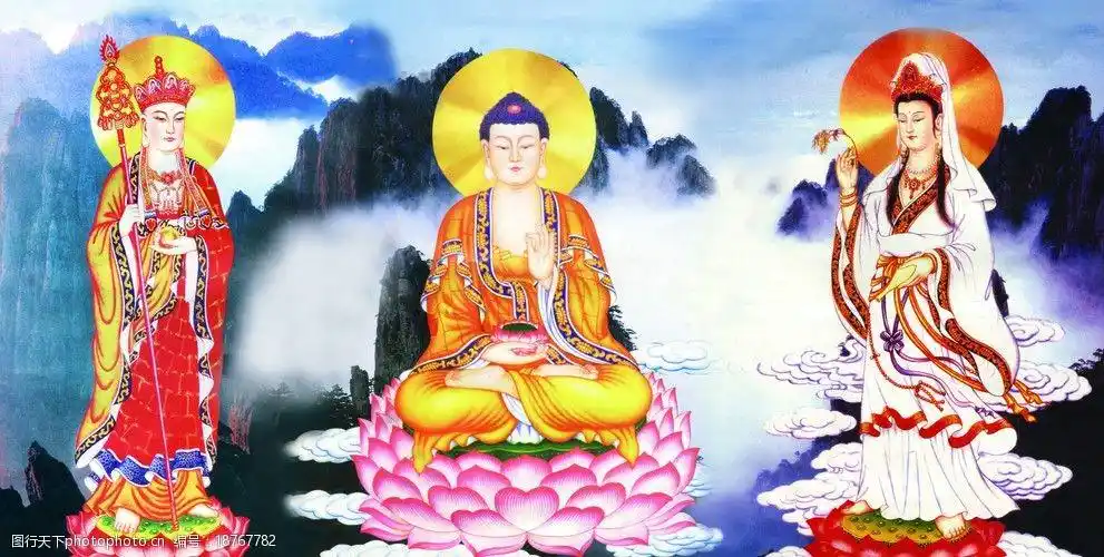 神仙菩萨组合图图片