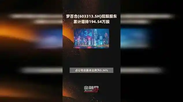 梦百合(603313.sh)控股股东累计增持194.