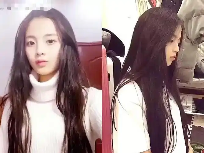 杨超越早期杀马特造型曝光,五官精致变化不大颜值依旧在线