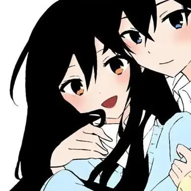 情侣头像背靠背动漫一人一半 动漫头像图片大全 -【爱个性】