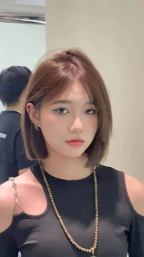 "齐肩短发",御姐风呀._中国_发型_形象