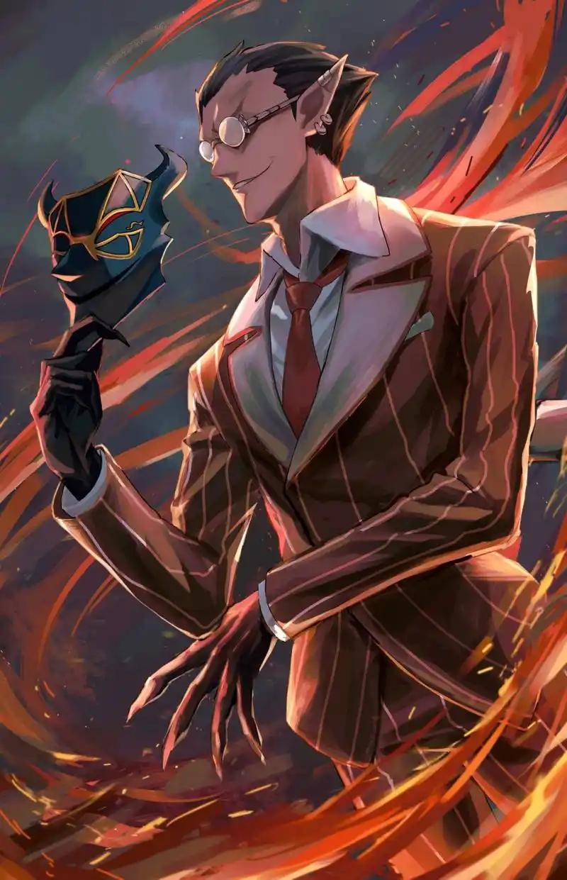 二次元美图#  #overlord不死者之王#  骨王动漫手机壁纸,高清无擞印