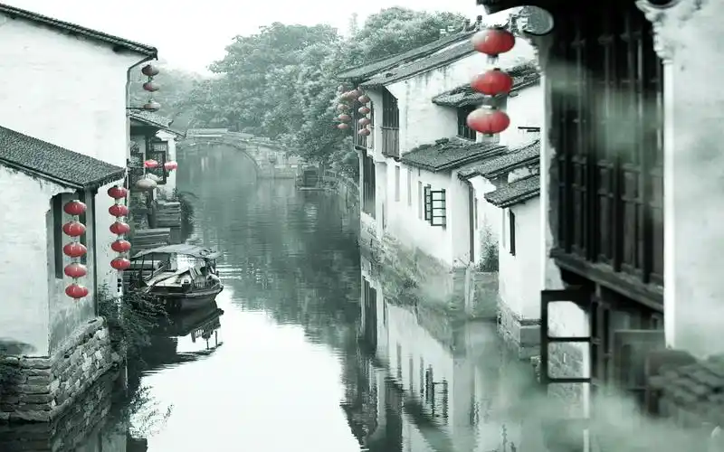 魅力古朴江南水乡,高清图片,电脑桌面-壁纸族