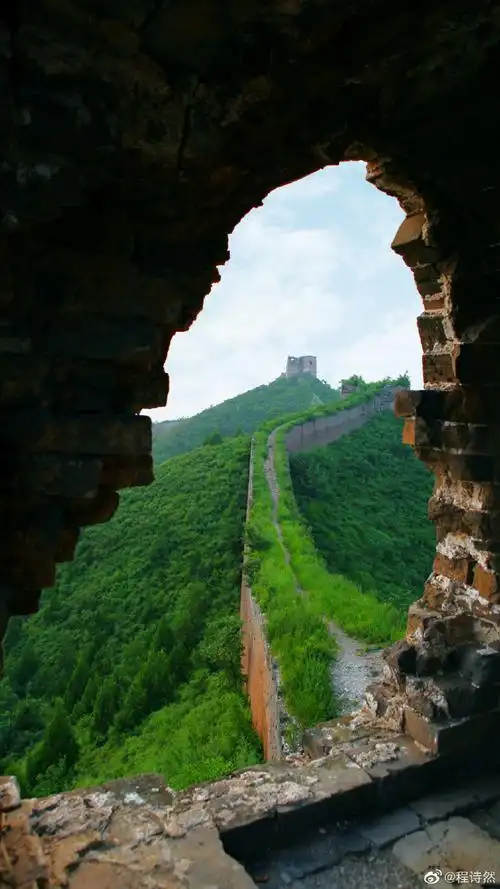 北京·蟠龙山长城我的评分:北京古北口,行走蟠龙山长城段.