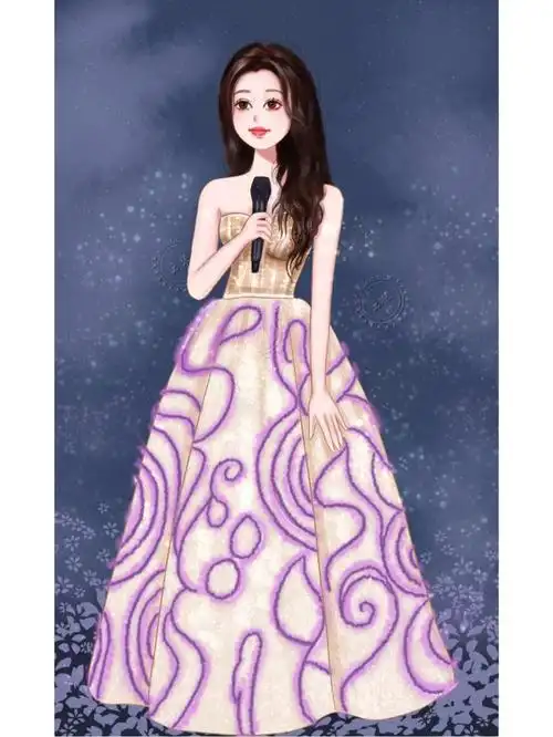 画一幅虞书欣 跨年晚会