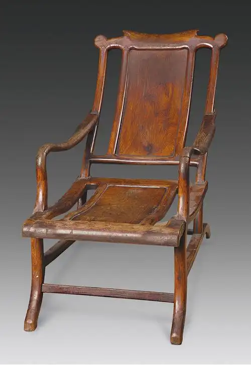 0113清中黄花梨躺椅