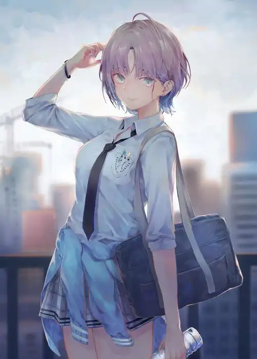 一组漂亮的日本动漫插画作品欣赏!造型十分美型的插画精品大作!__财经