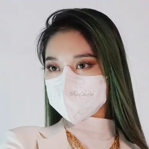 kn95防护口罩潮款透气n95女神时尚明星气质黑白基础色百搭彩色个性