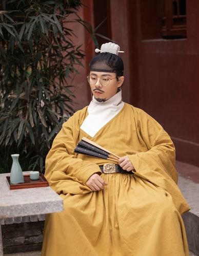 良造坊 五梁冠发冠簪子 汉服小冠 配饰束发 明冠 3d打印 男女发饰