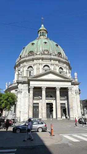 丹麦哥本哈根-腓特烈教堂