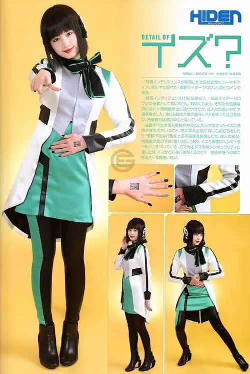 假面骑士01伊兹官方专属写真赏析祖安型修玛吉亚喂不胖的小秘书