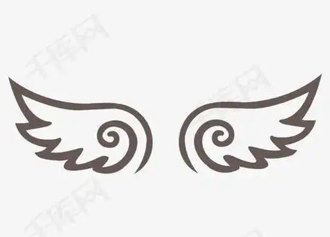 翅膀简笔画翅膀简笔画小天使