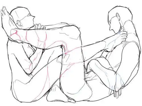 【精品】 cp绘画参考双人姿势