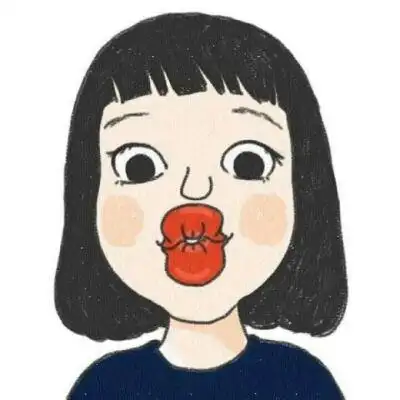 嘟嘴女孩头像