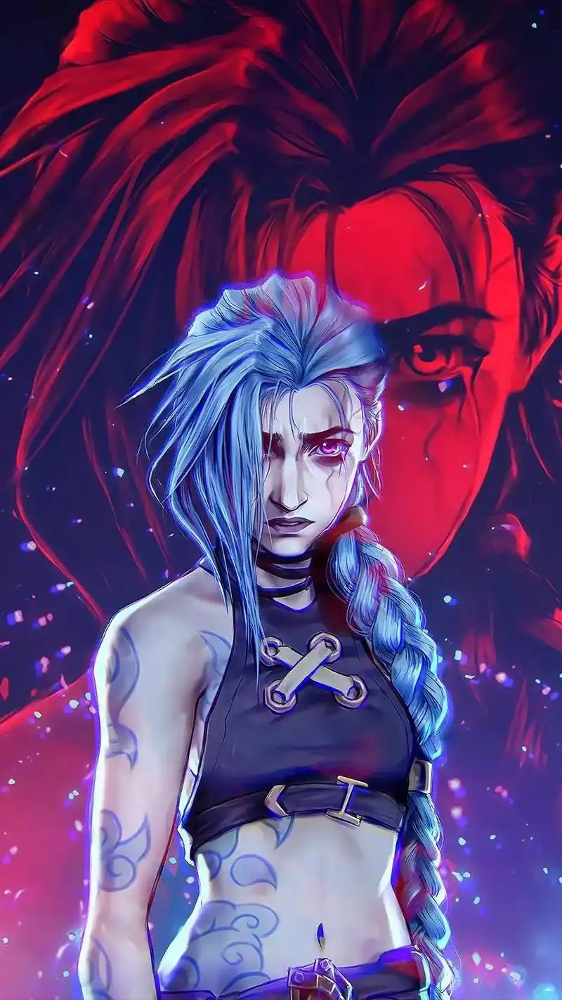 金克丝 #壁纸 #lol - 抖音