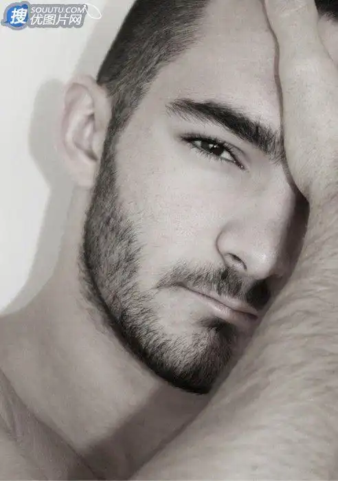 欧美胡渣型男个性写真